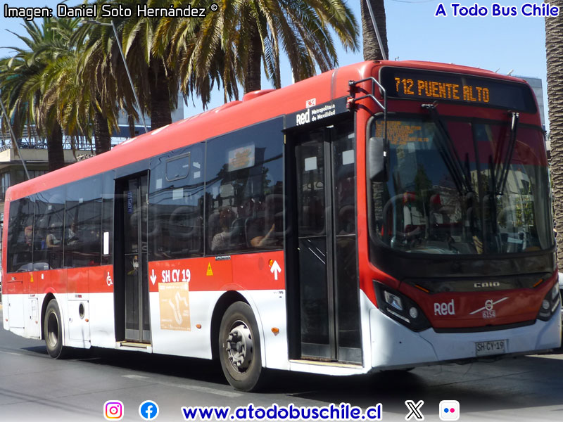 Induscar Caio Mondego II / Volvo B-8R-LE Euro6 / Servicio Troncal 712