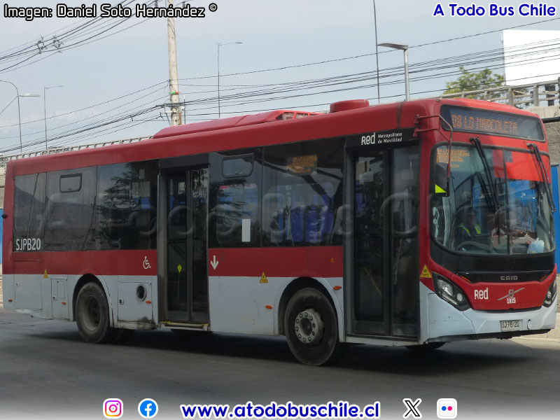 Induscar Caio Mondego II / Volvo B-8R-LE Euro6 / Servicio Alimentador B-08