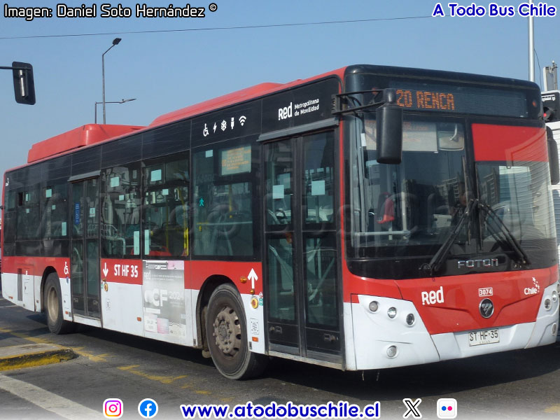 Foton E-Bus U-12 SC / Servicio Troncal 120