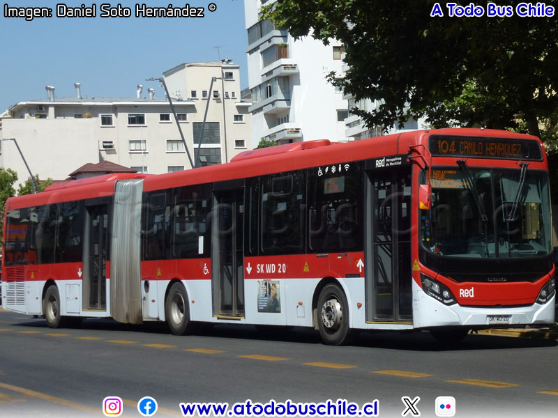 Induscar Caio Mondego II / Mercedes Benz O-500UA-2836 BlueTec6 / Servicio Troncal 104