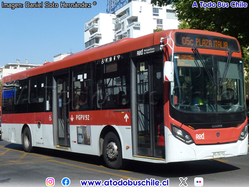 Induscar Caio Mondego II / Scania K-280UB eev6 / Servicio Troncal 405c
