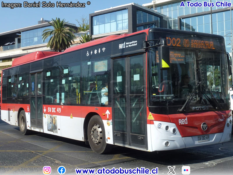 Foton E-Bus U-12 SC / Servicio Alimentador D-02