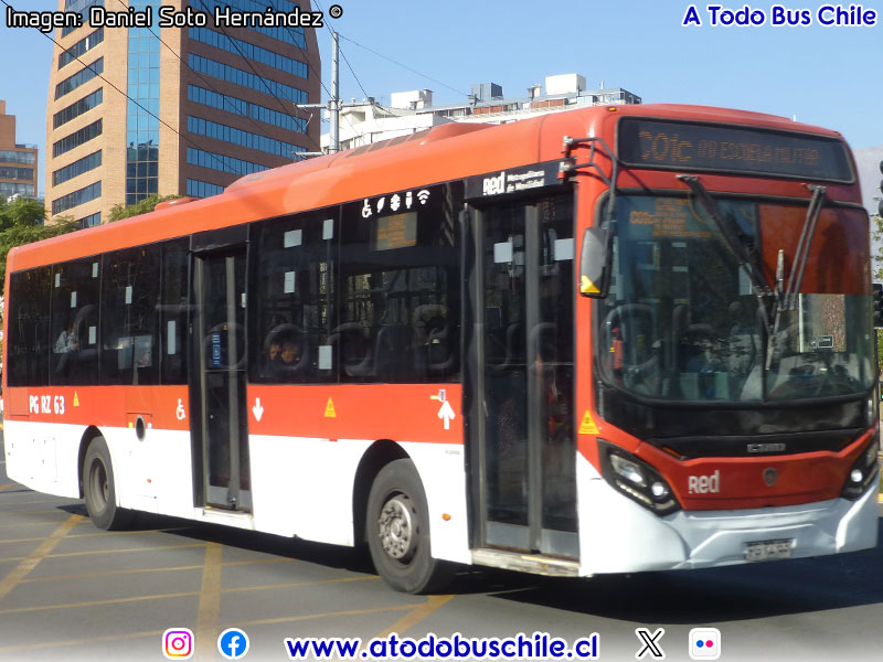 Induscar Caio Mondego II / Scania K-280UB eev6 / Servicio Alimentador C-01c