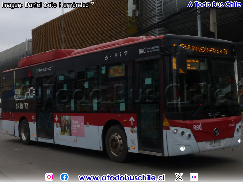 Foton E-Bus U-10 SC / Servicio Alimentador F-14