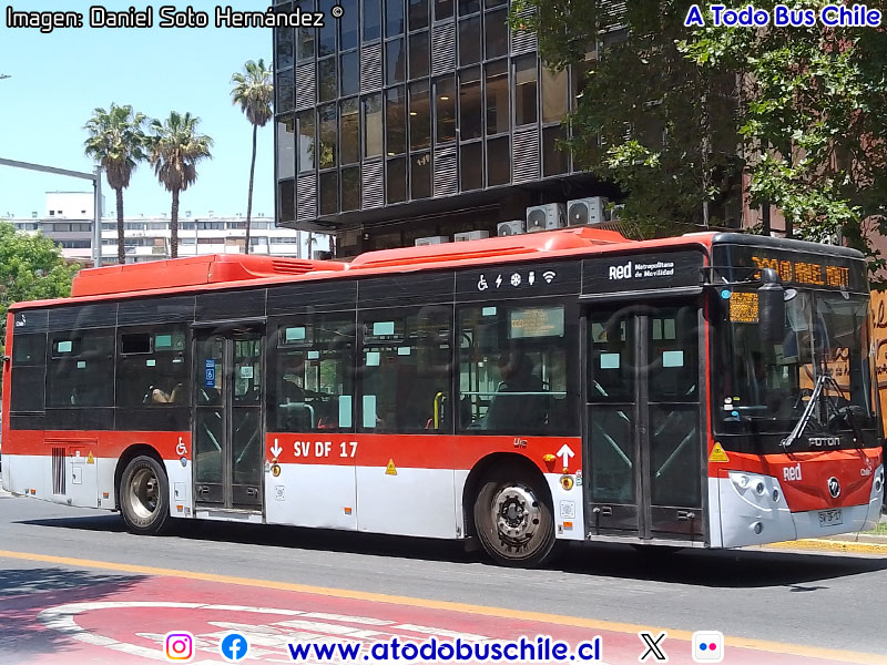 Foton E-Bus U-12 SC / Servicio Alimentador D-09