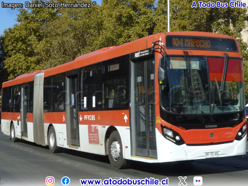Induscar Caio Mondego II / Scania K-320UA eev6 / Servicio Troncal 404