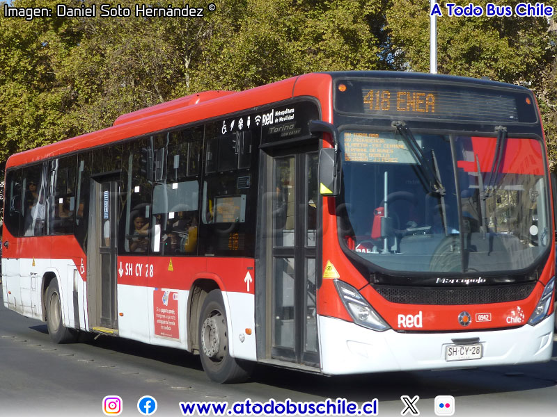 Marcopolo Torino Low Entry / Volvo B-8R-LE Euro6 / Servicio Troncal 418