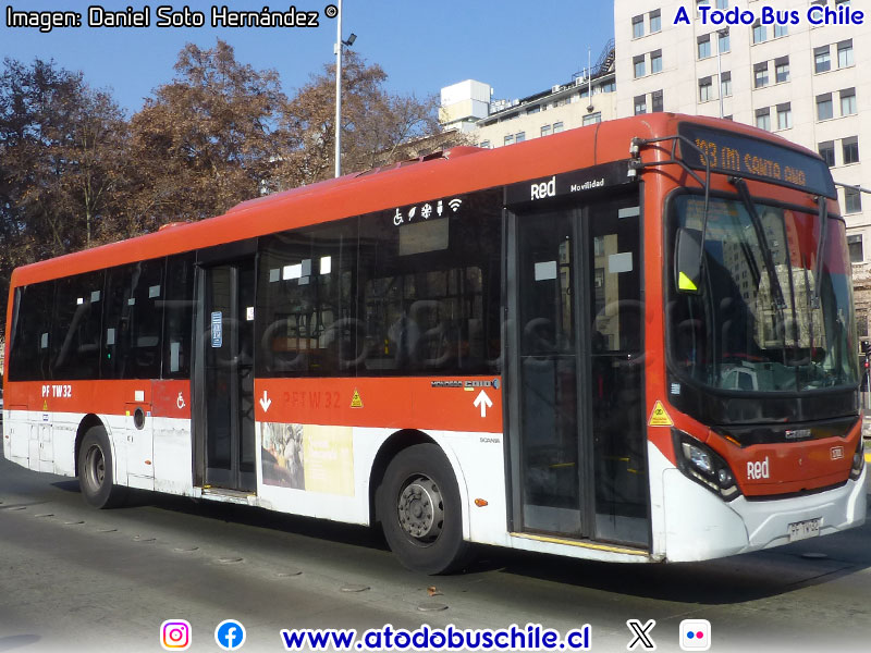 Induscar Caio Mondego II / Scania K-280UB eev6 / Servicio Troncal 403 (T1303)