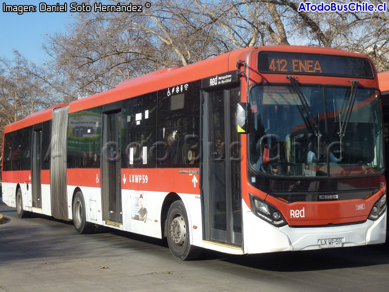 Induscar Caio Mondego II / Scania K-320UA eev6 / Servicio Troncal 412