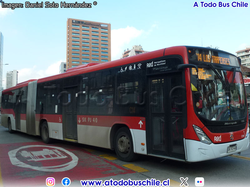 Marcopolo Torino Low Entry / Volvo B-8R-LEA Euro6 / Servicio Alimentador C-14