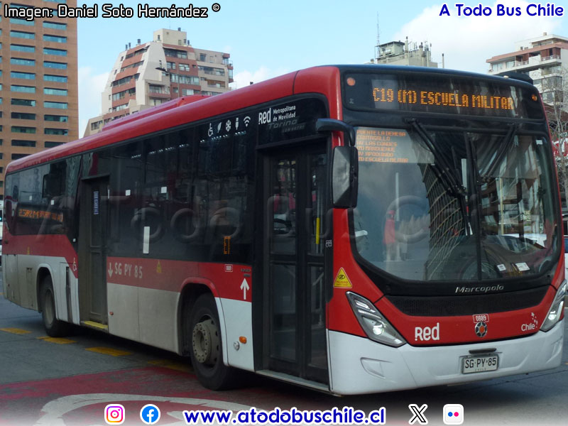 Marcopolo Torino Low Entry / Volvo B-8R-LE Euro6 / Servicio Alimentador C-19