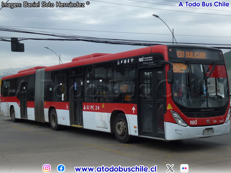 Marcopolo Torino Low Entry / Volvo B-8R-LEA Euro6 / Servicio Troncal 430