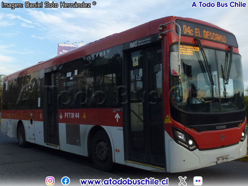 Induscar Caio Mondego II / Scania K-280UB eev6 / Servicio Troncal 404c