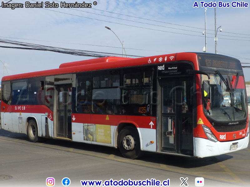 Marcopolo Torino Low Entry / Volvo B-8R-LE Euro6 / Servicio Troncal 425