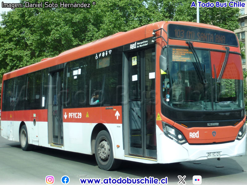 Induscar Caio Mondego II / Scania K-280UB eev6 / Servicio Troncal 403