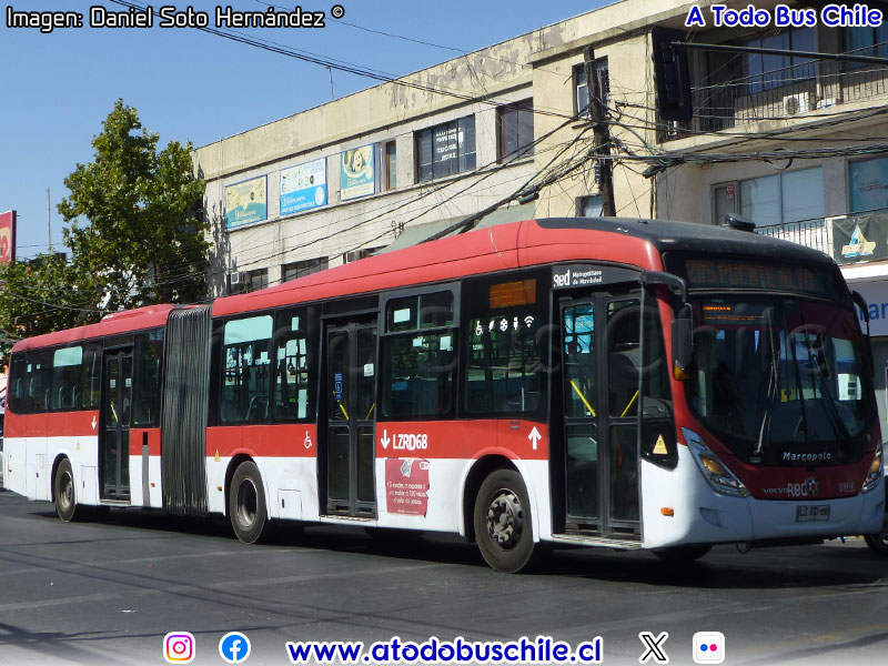 Superpolo Gran Viale BRT / Volvo B-8R-LEA Euro6 / Servicio Troncal 205