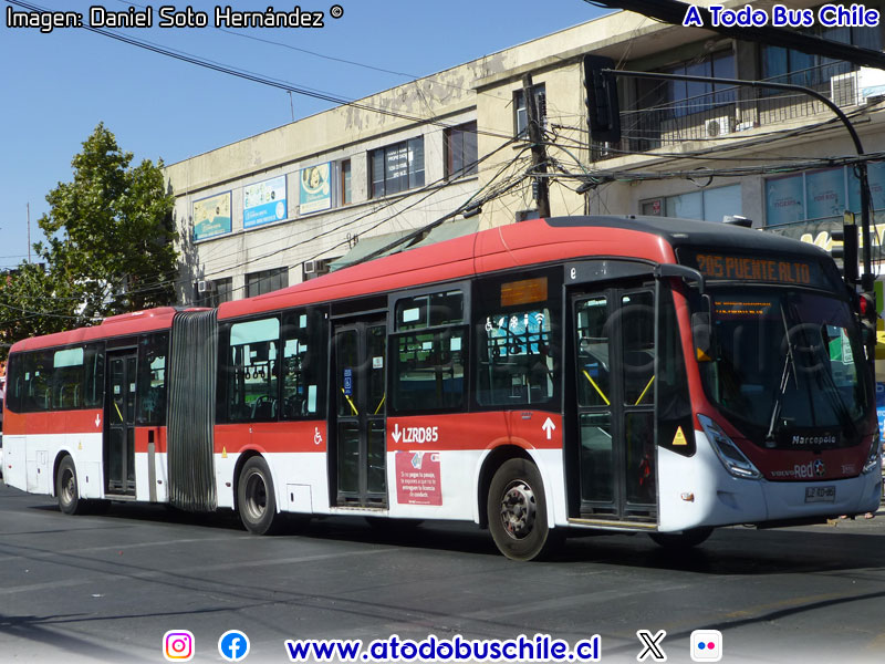 Superpolo Gran Viale BRT / Volvo B-8R-LEA Euro6 / Servicio Troncal 205