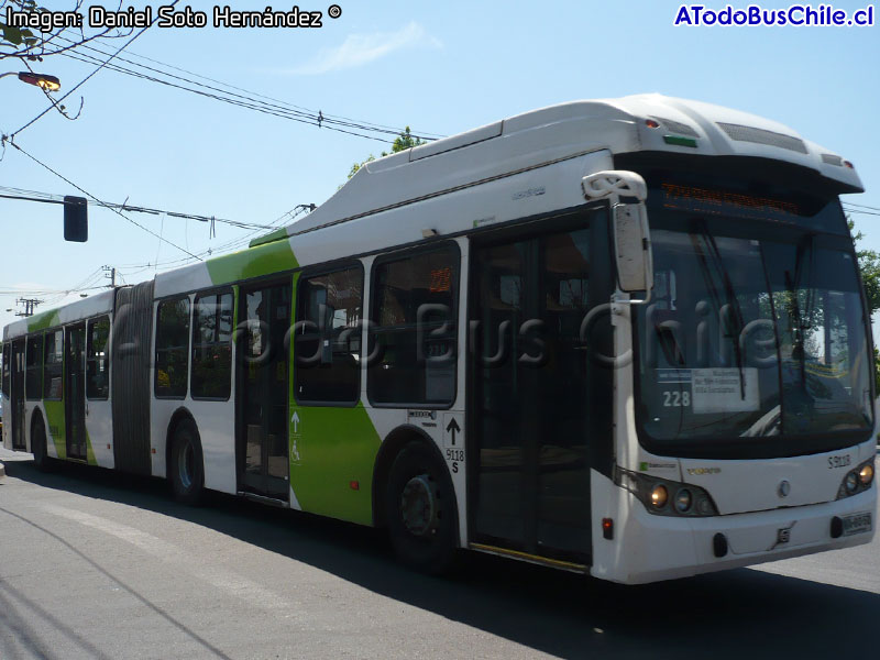 Induscar Caio Mondego LA / Volvo B-9SALF / Servicio Troncal 228