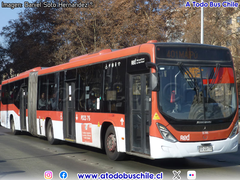 Marcopolo Torino Low Entry / Mercedes Benz O-500UA-2836 BlueTec6 / Servicio Troncal 401 (T1401)