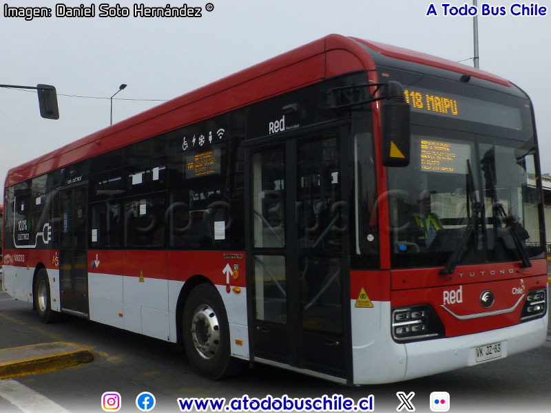 Yutong ZK6128BEVG / Servicio Troncal 118
