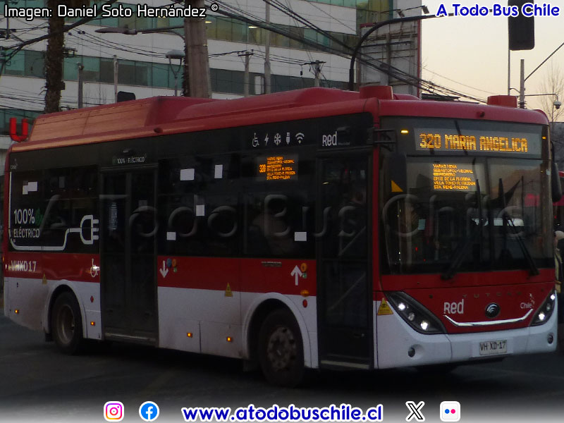 Yutong ZK6890BEVG / Servicio Troncal 320