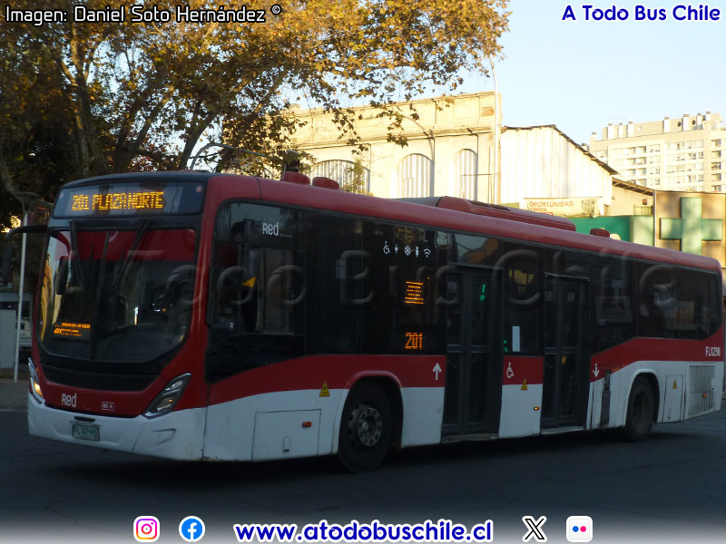 Marcopolo Torino Low Entry / Volvo B-8R-LE Euro6 / Servicio Troncal 201