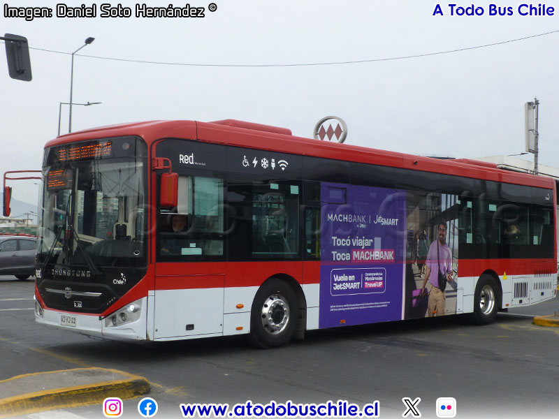 Zhong Tong LCK6122EVG / Servicio Troncal 301