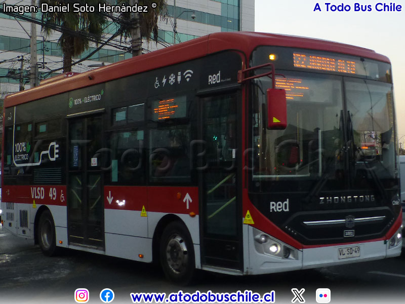 Zhong Tong LCK6850EVG / Servicio Troncal 322
