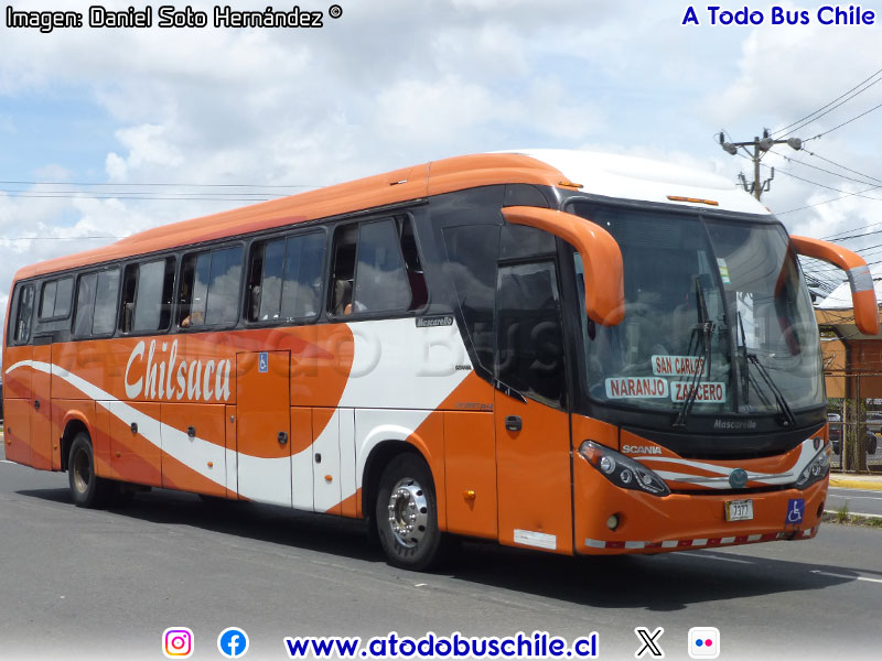 Mascarello Roma R4 / Scania K-360B / Autobuses CHILSACA S.A. (Costa Rica)
