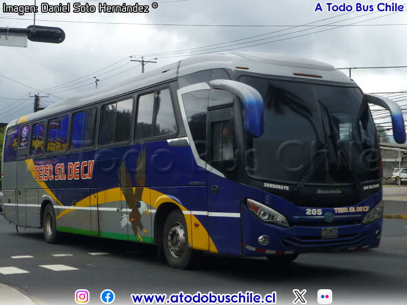 Mascarello Roma M4 / Mercedes Benz OF-1730 / TEISO S.A. de C.V. Ruta N° 205 Sonsonate - San Salvador (El Salvador)