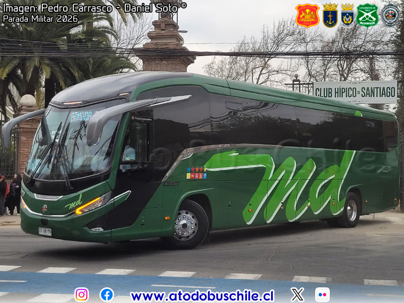 Marcopolo Paradiso G8 1050 / Mercedes Benz O-500RS-1936 BlueTec5 / Meneses y Díaz MD