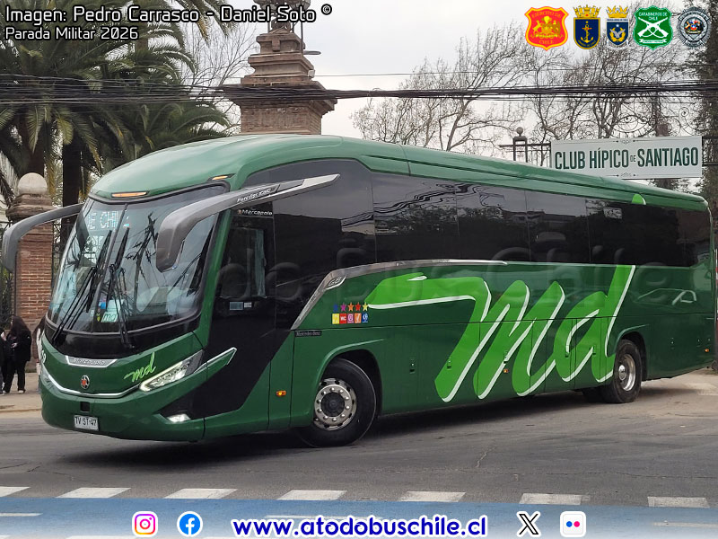 Marcopolo Paradiso G8 1050 / Mercedes Benz O-500RS-1945 BlueTec5 / Meneses y Díaz MD
