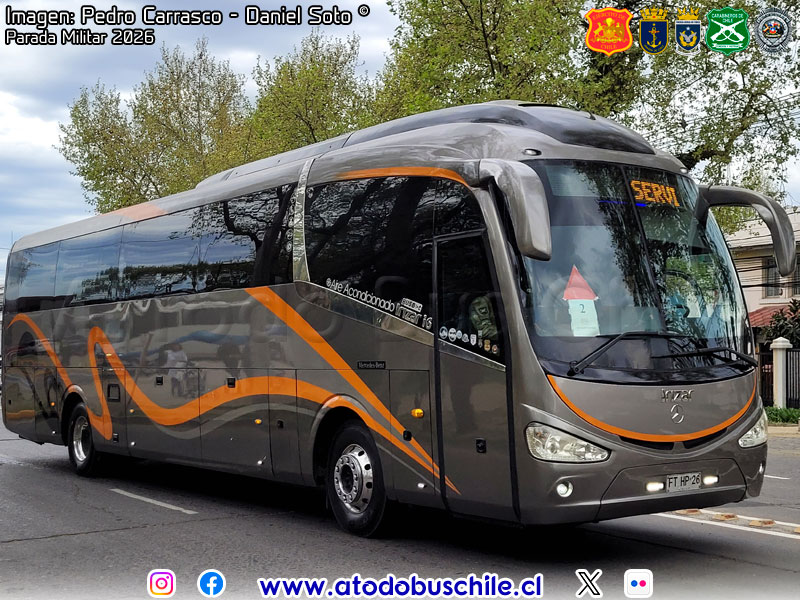 Irizar i6 3.70 / Mercedes Benz OC-500RF-1842 / Transportes Paredones