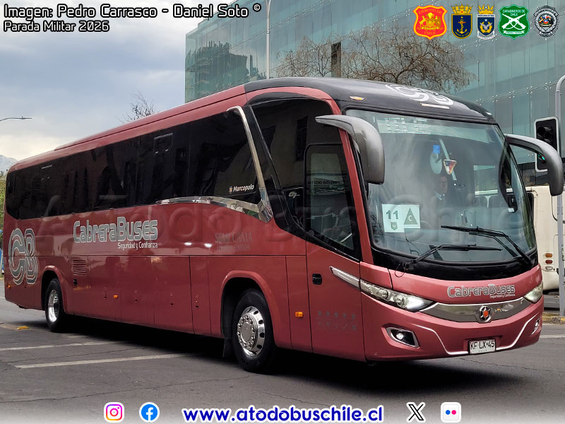 Marcopolo Viaggio G7 1050 / Scania K-360B eev5 / Cabrera Buses
