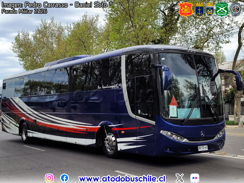Comil Campione 3.45 / Mercedes Benz O-500RS-1836 / Transportes Gálvez