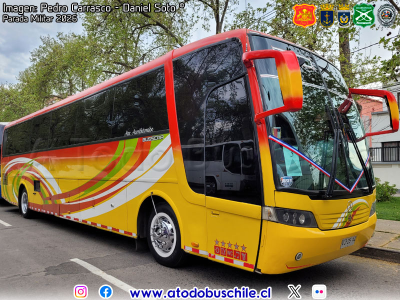 Busscar Vissta Buss LO / Mercedes Benz O-400RSE Eletrônico / Particular