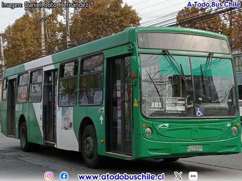 Induscar Caio Mondego H / Mercedes Benz O-500U-1726 / Servicio Troncal 301