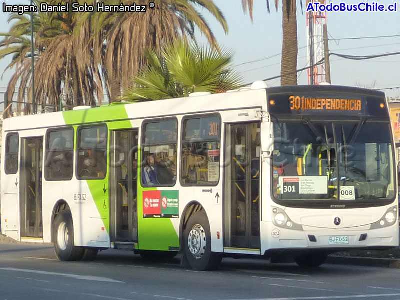 Induscar Caio Mondego H / Mercedes Benz O-500U-1726 / Servicio Troncal 301