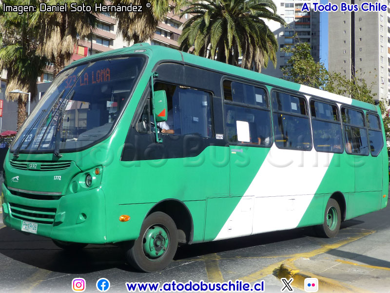 Induscar Caio Foz / Mercedes Benz LO-916 BlueTec5 / Servicio Troncal 323