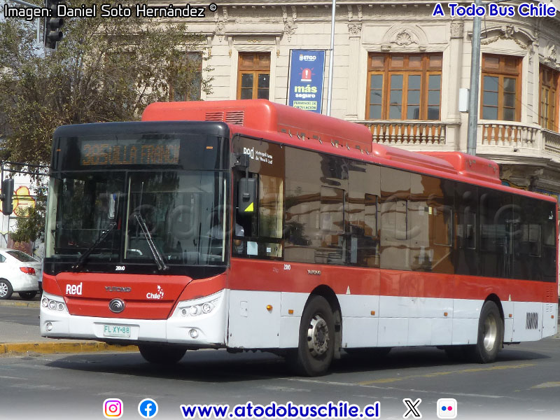 Yutong E-12LF / Servicio Troncal 385