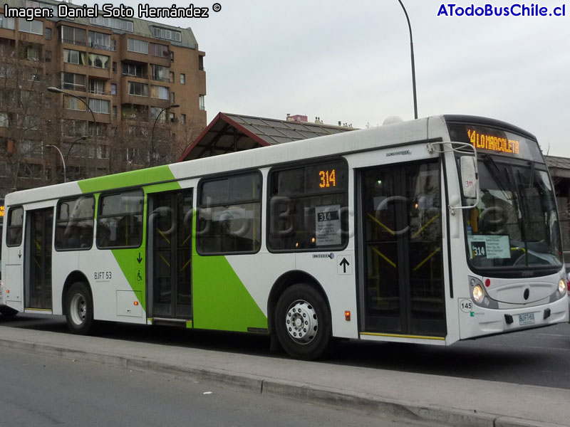 Induscar Caio Mondego H / Mercedes Benz O-500U-1726 / Servicio Troncal 314