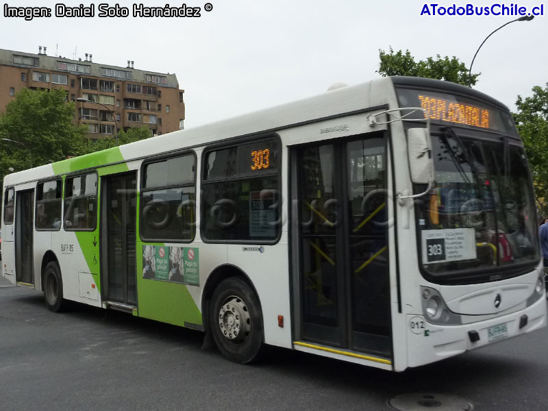 Induscar Caio Mondego H / Mercedes Benz O-500U-1726 / Servicio Troncal 303