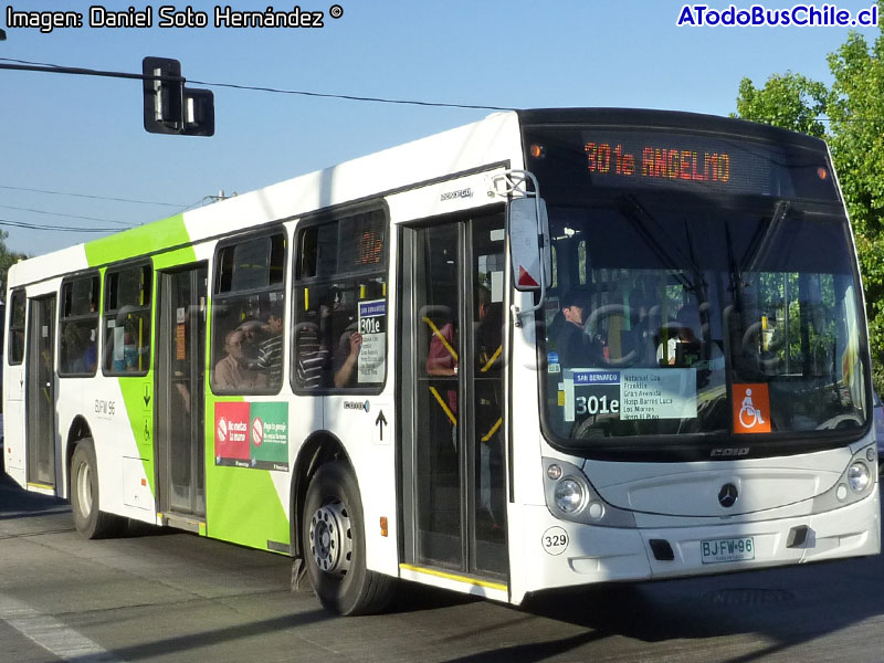 Induscar Caio Mondego H / Mercedes Benz O-500U-1726 / Servicio Troncal 301e