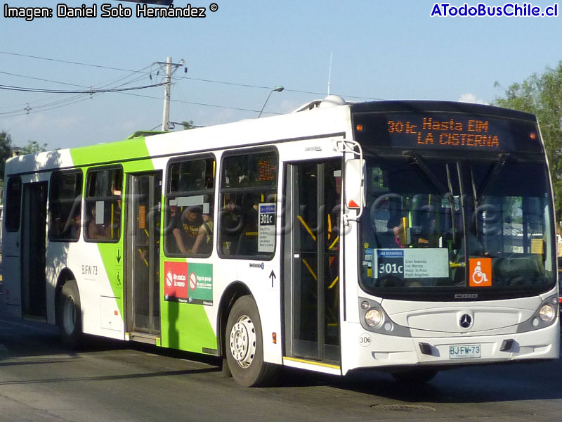 Induscar Caio Mondego H / Mercedes Benz O-500U-1726 / Servicio Troncal 301c