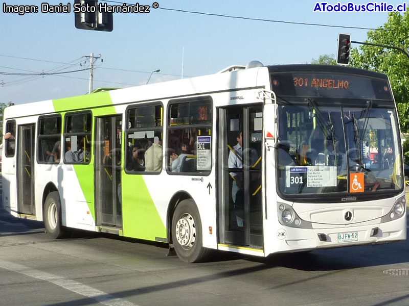 Induscar Caio Mondego H / Mercedes Benz O-500U-1726 / Servicio Troncal 301