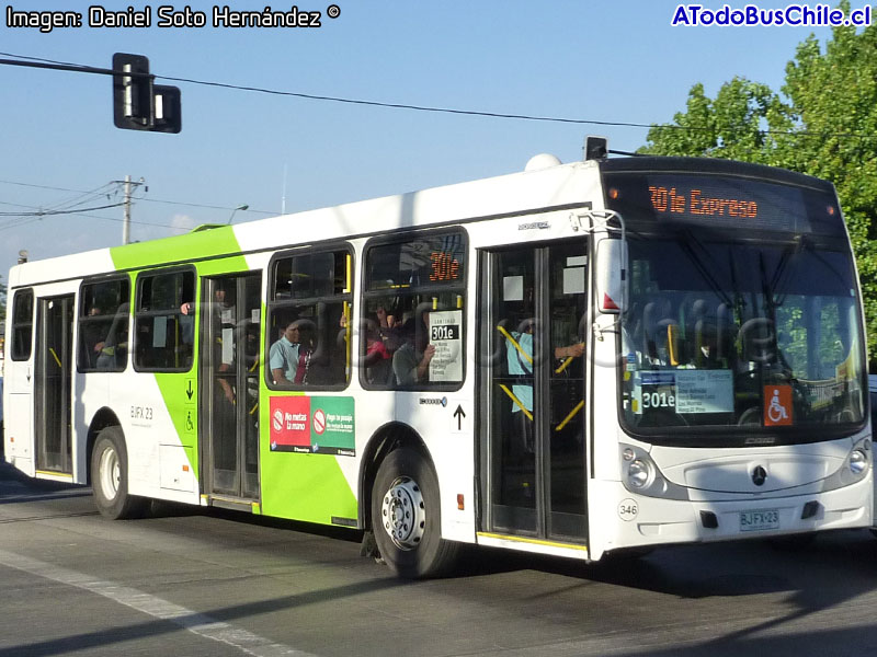 Induscar Caio Mondego H / Mercedes Benz O-500U-1726 / Servicio Troncal 301e