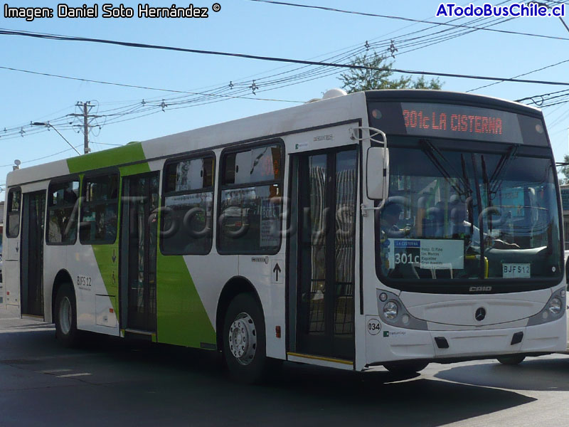 Induscar Caio Mondego H / Mercedes Benz O-500U-1726 / Servicio Troncal 301c