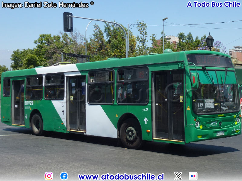 Induscar Caio Mondego H / Mercedes Benz O-500U-1726 / Servicio Troncal 119