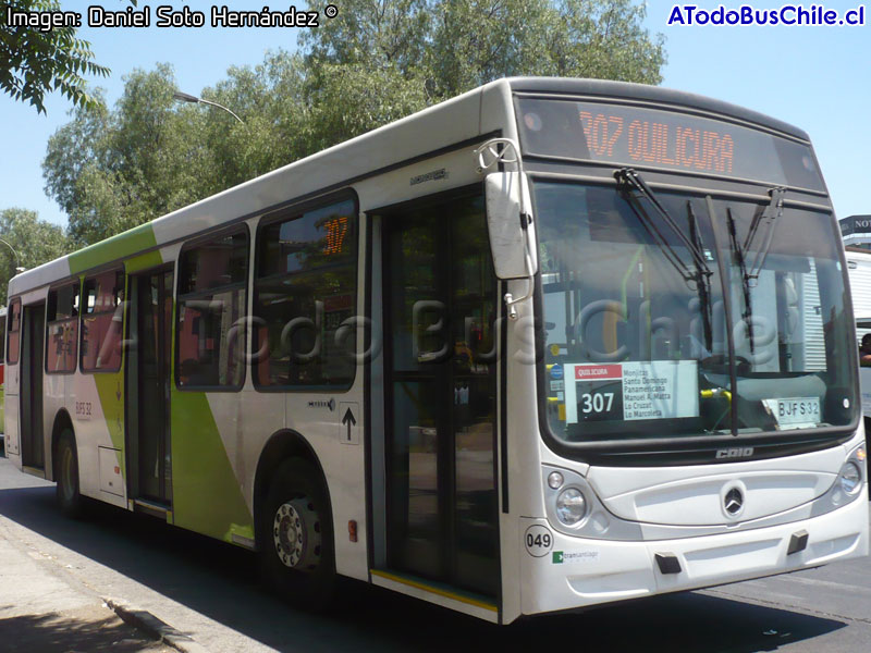 Induscar Caio Mondego H / Mercedes Benz O-500U-1726 / Servicio Troncal 307