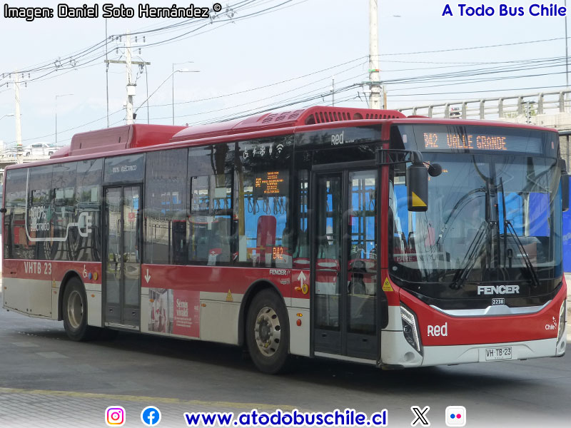 Higer Bus Fencer F-1 Integral EV / Servicio Alimentador B-42